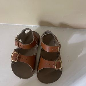 Sun-San Surfer Size 4 Toddler Sandals GUC Genuine Leather